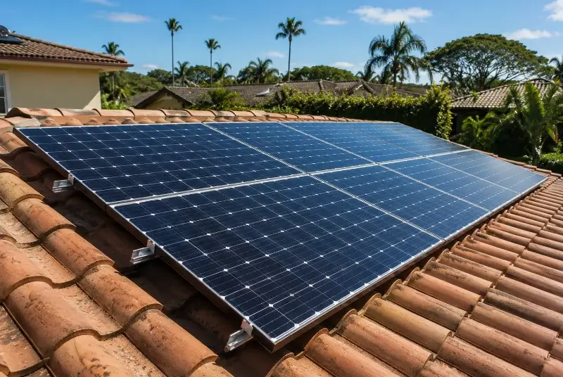 Installation de panneaux solaires à Roques